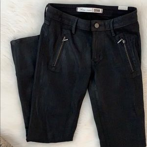 Lovers & Friends black coated denim